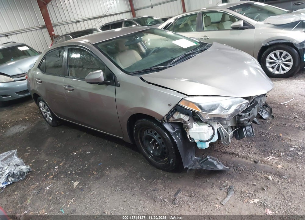 2015 TOYOTA COROLLA LE VIN: 2T1BURHE5FC279199