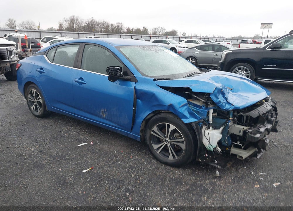 2021 NISSAN SENTRA SV XTRONIC CVT VIN: 3N1AB8CV5MY312172