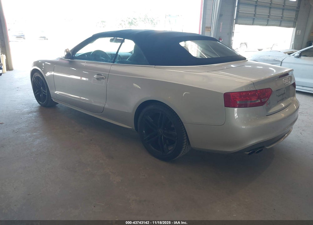 2010 AUDI S5 3.0 PREMIUM PLUS VIN: WAUCGAFH8AN013625