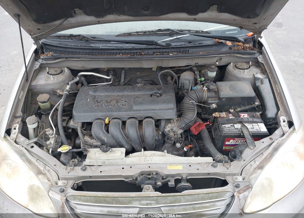 2003 TOYOTA COROLLA LE VIN: 2T1BR38EX3C010271