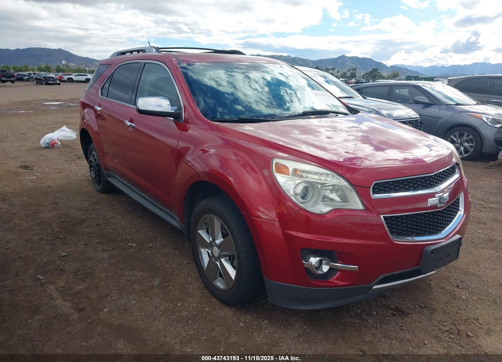 2013 CHEVROLET EQUINOX LTZ VIN: 2GNALFEK1D1164514