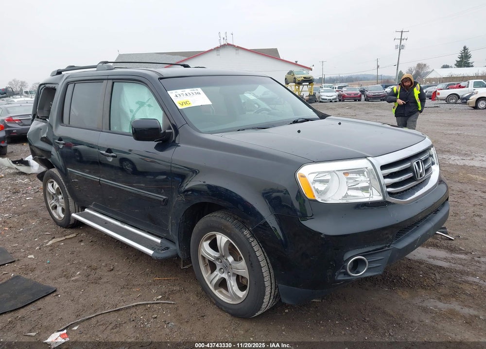 2012 HONDA PILOT EX-L VIN: 5FNYF4H76CB010001