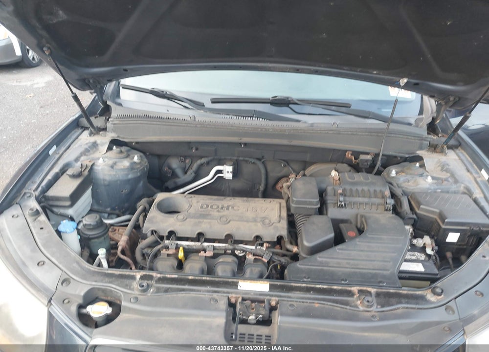 2011 HYUNDAI SANTA FE GLS VIN: 5XYZG3AB5BG014509
