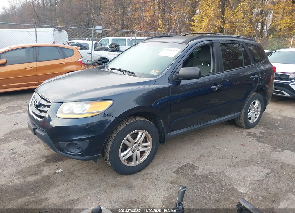 2011 HYUNDAI SANTA FE GLS VIN: 5XYZG3AB5BG014509