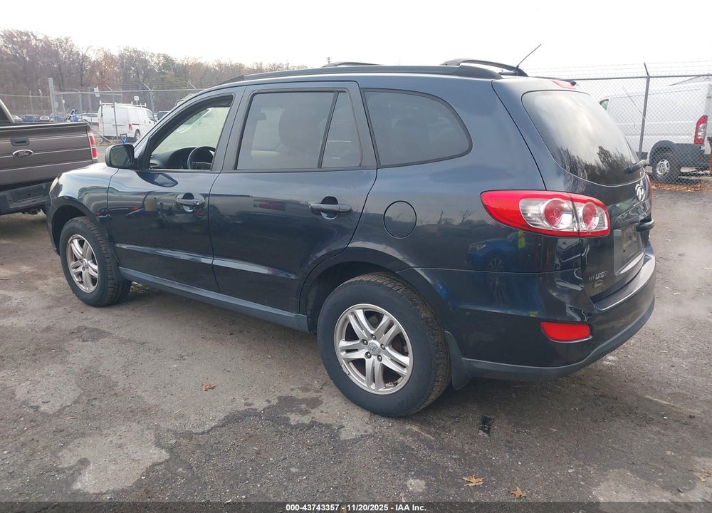2011 HYUNDAI SANTA FE GLS VIN: 5XYZG3AB5BG014509