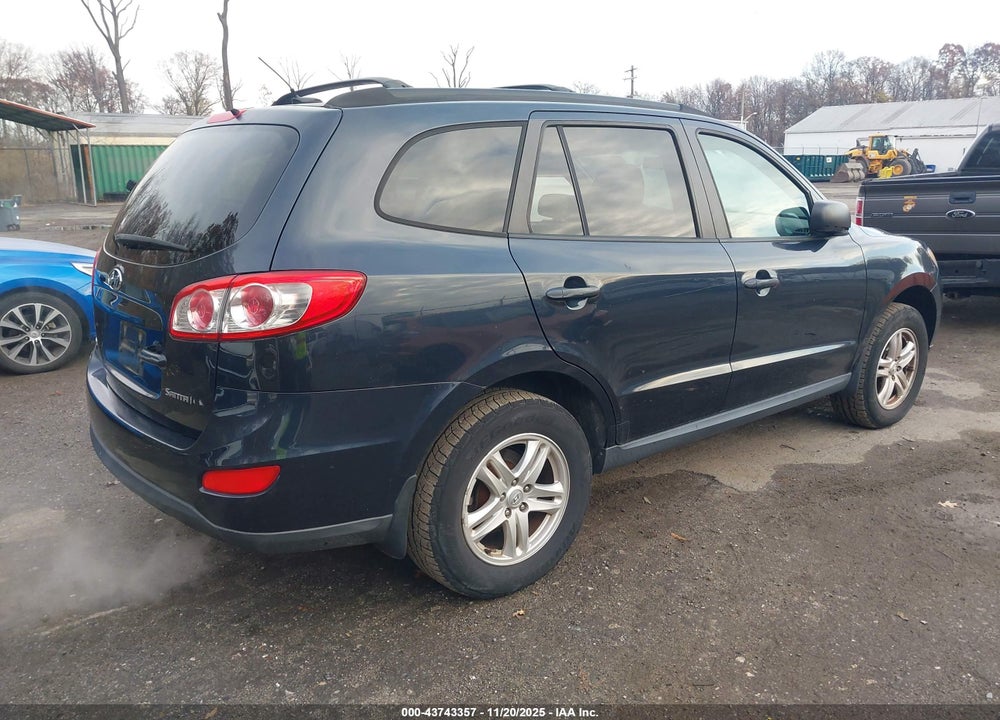 2011 HYUNDAI SANTA FE GLS VIN: 5XYZG3AB5BG014509