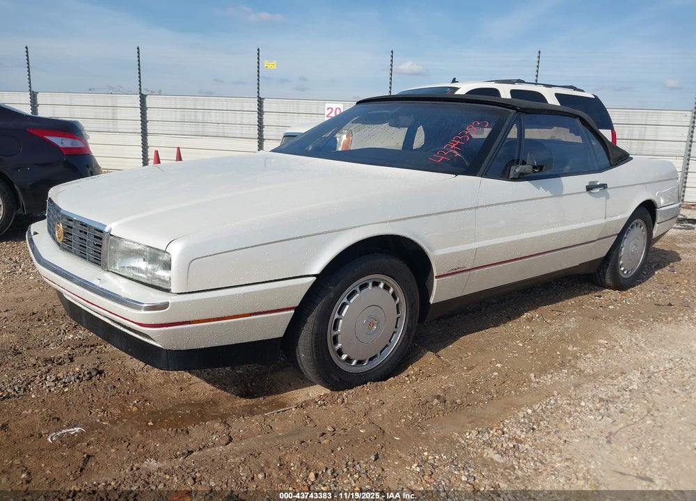 1992 CADILLAC ALLANTE VIN: 1G6VS3387NU125826