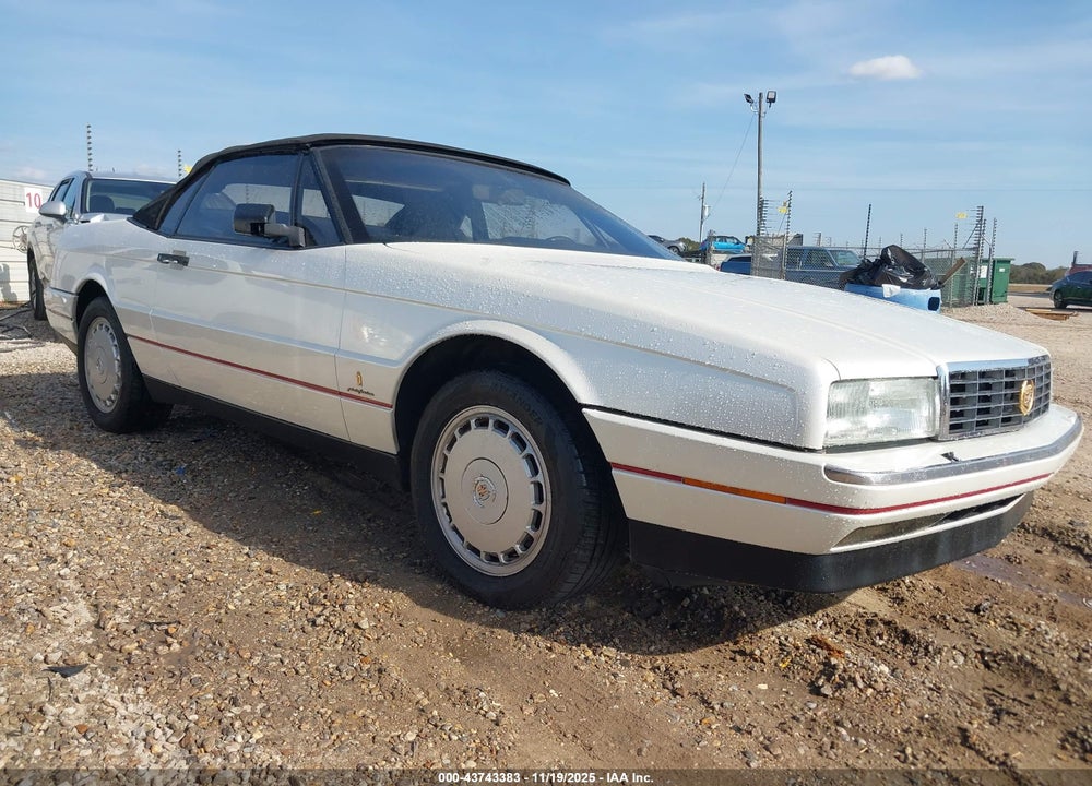 1992 CADILLAC ALLANTE VIN: 1G6VS3387NU125826