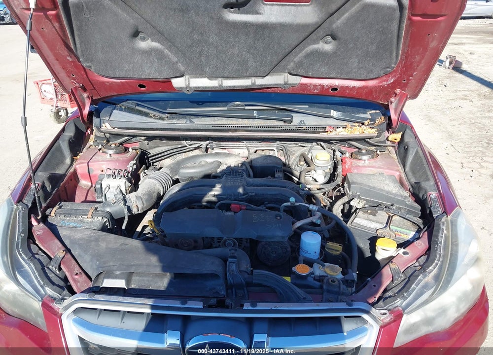 2013 SUBARU IMPREZA VIN: JF1GJAC69DH035666