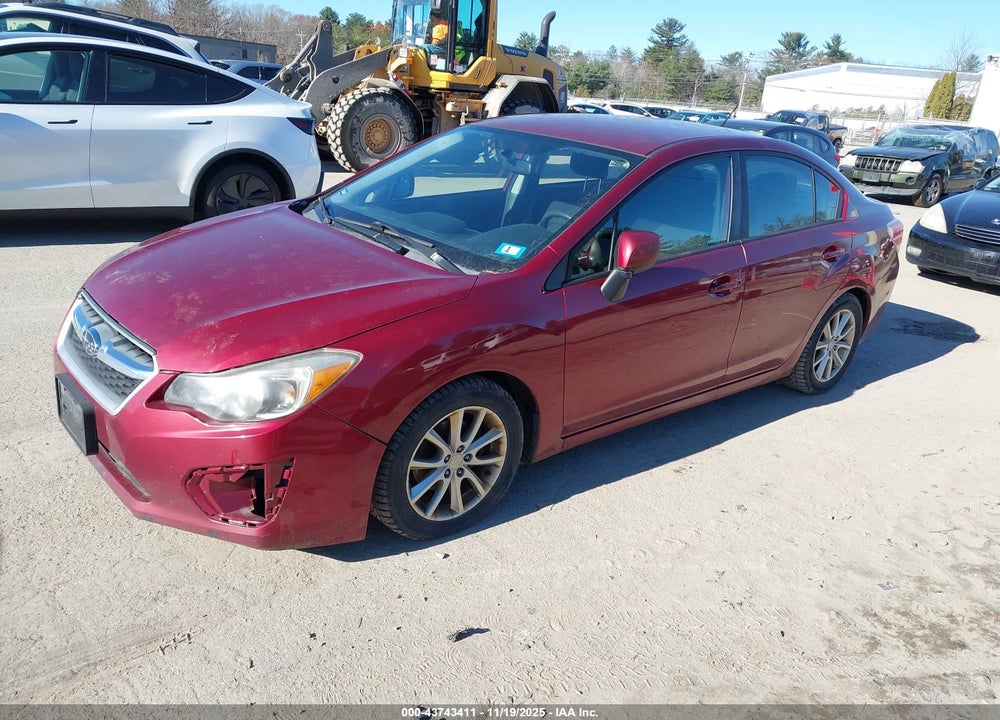 2013 SUBARU IMPREZA VIN: JF1GJAC69DH035666