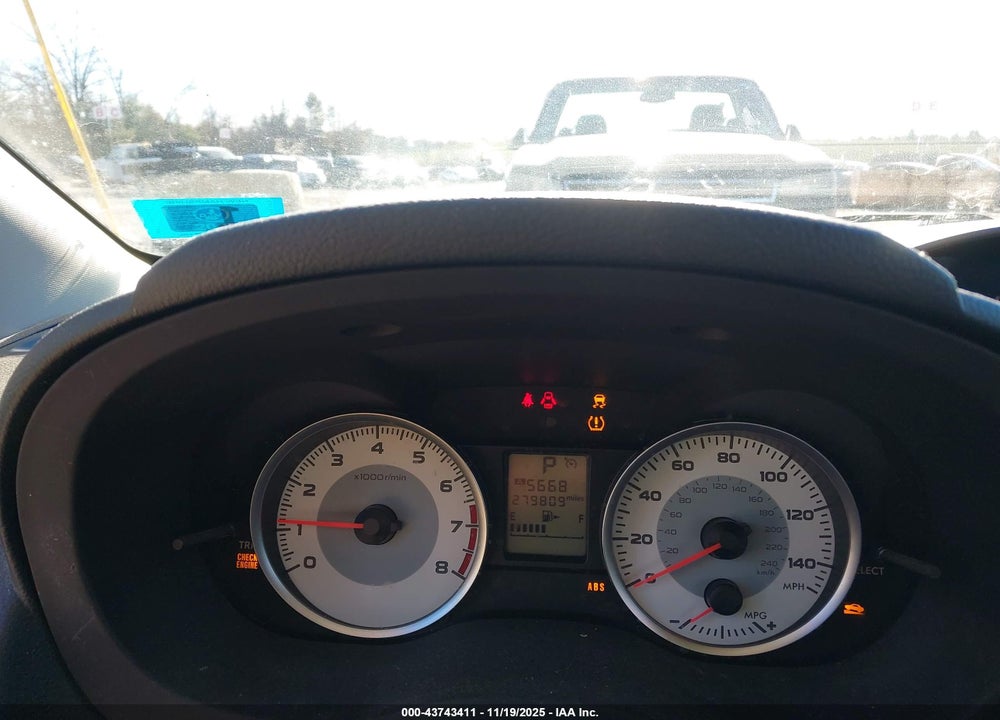 2013 SUBARU IMPREZA VIN: JF1GJAC69DH035666