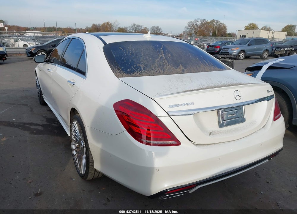 2014 MERCEDES-BENZ S 550 VIN: WDDUG8CB7EA020603