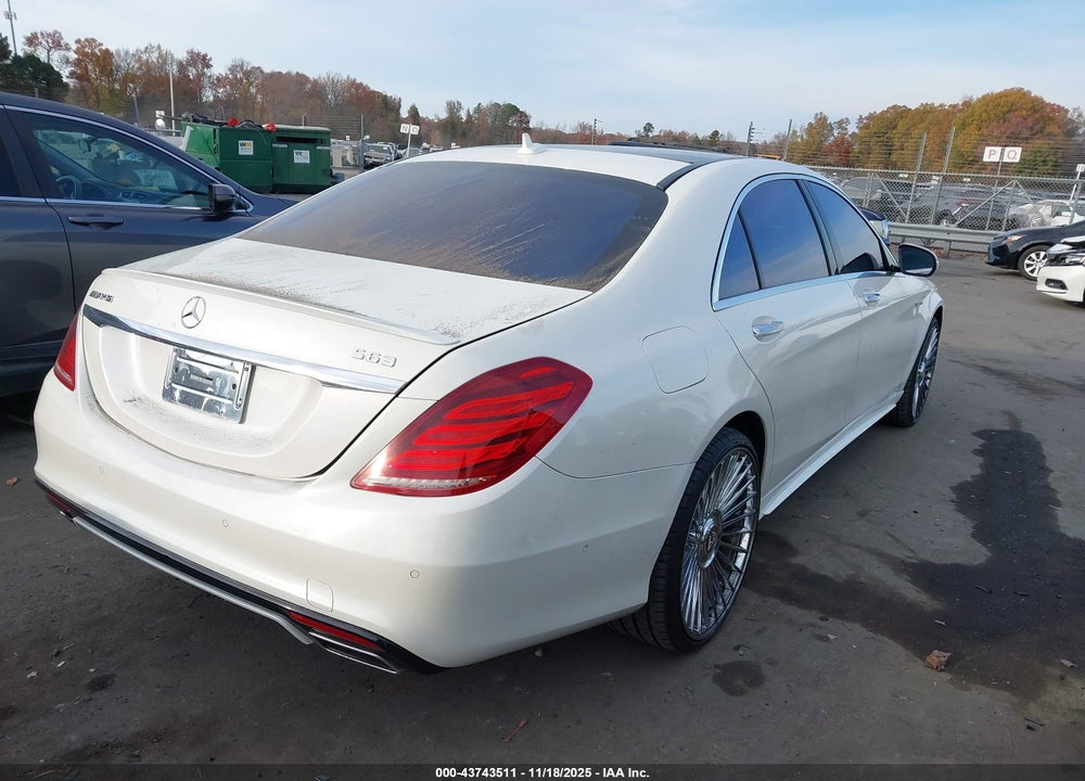 2014 MERCEDES-BENZ S 550 VIN: WDDUG8CB7EA020603