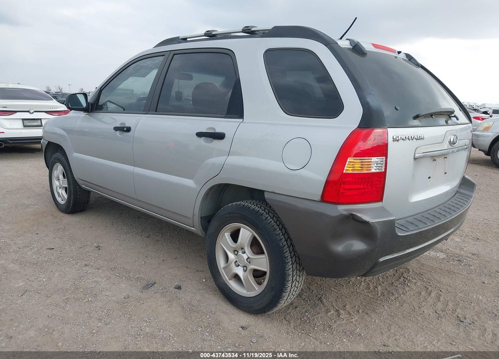 2007 KIA SPORTAGE LX VIN: KNDJF724977442725