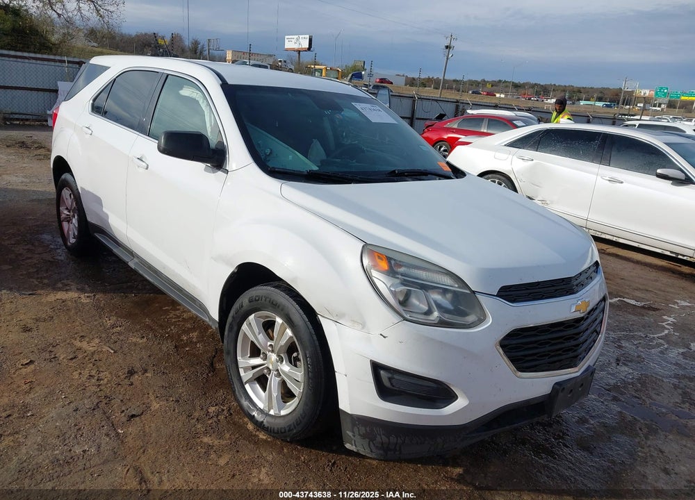 2017 CHEVROLET EQUINOX LS VIN: 2GNALBEK0H1604348