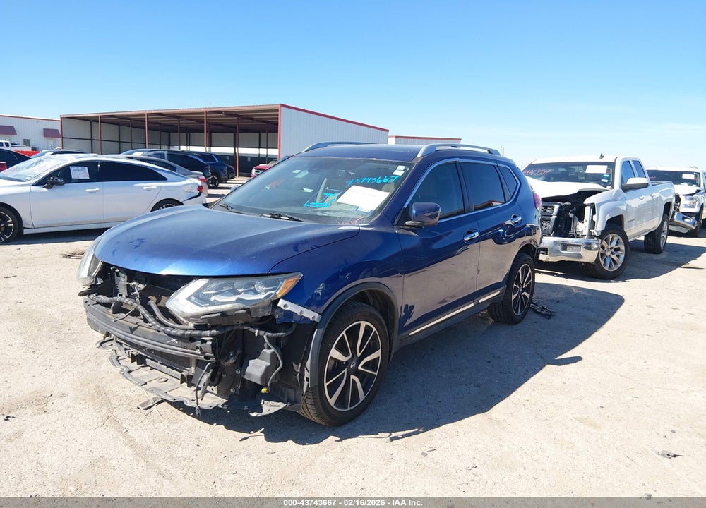 2017 NISSAN ROGUE SL VIN: 5N1AT2MV9HC812593