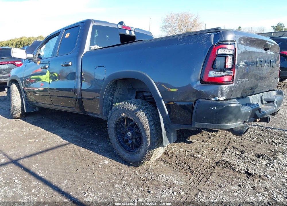 2019 RAM 1500 REBEL  4X4 6'4 BOX VIN: 1C6SRFET2KN577453