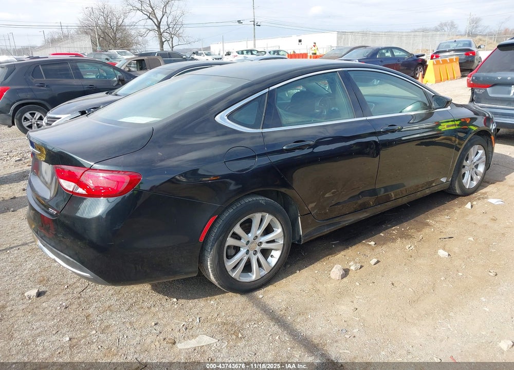 2016 CHRYSLER 200 LIMITED VIN: 1C3CCCAB1GN185599
