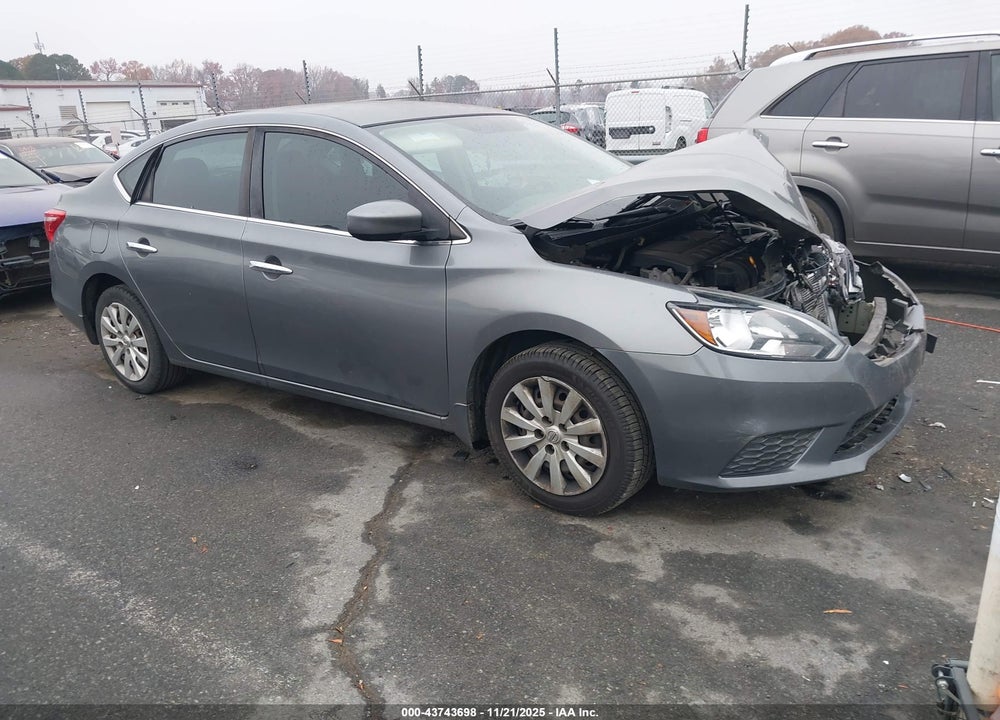 2017 NISSAN SENTRA S VIN: 3N1AB7APXHY316710