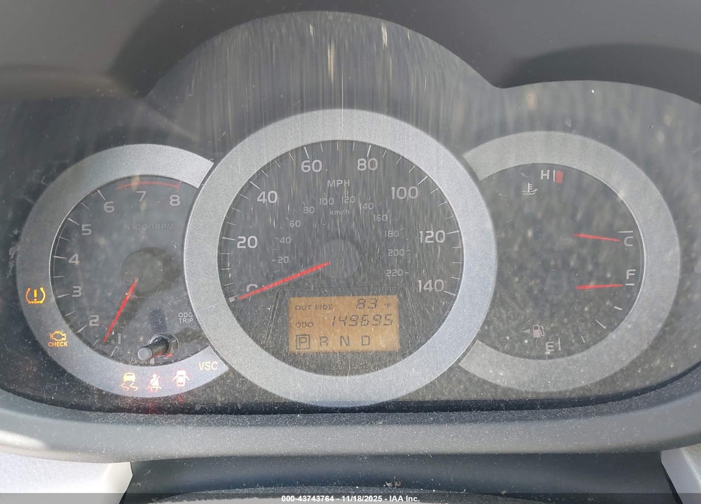 2008 TOYOTA RAV4 VIN: JTMZD33V286059578