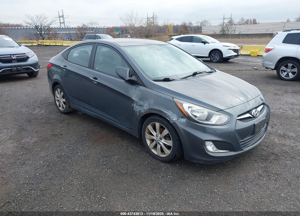 2012 HYUNDAI ACCENT GLS VIN: KMHCU4AE2CU072149