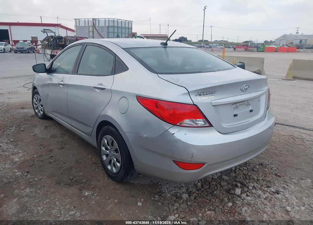 2017 HYUNDAI ACCENT SE VIN: KMHCT4AE5HU187239