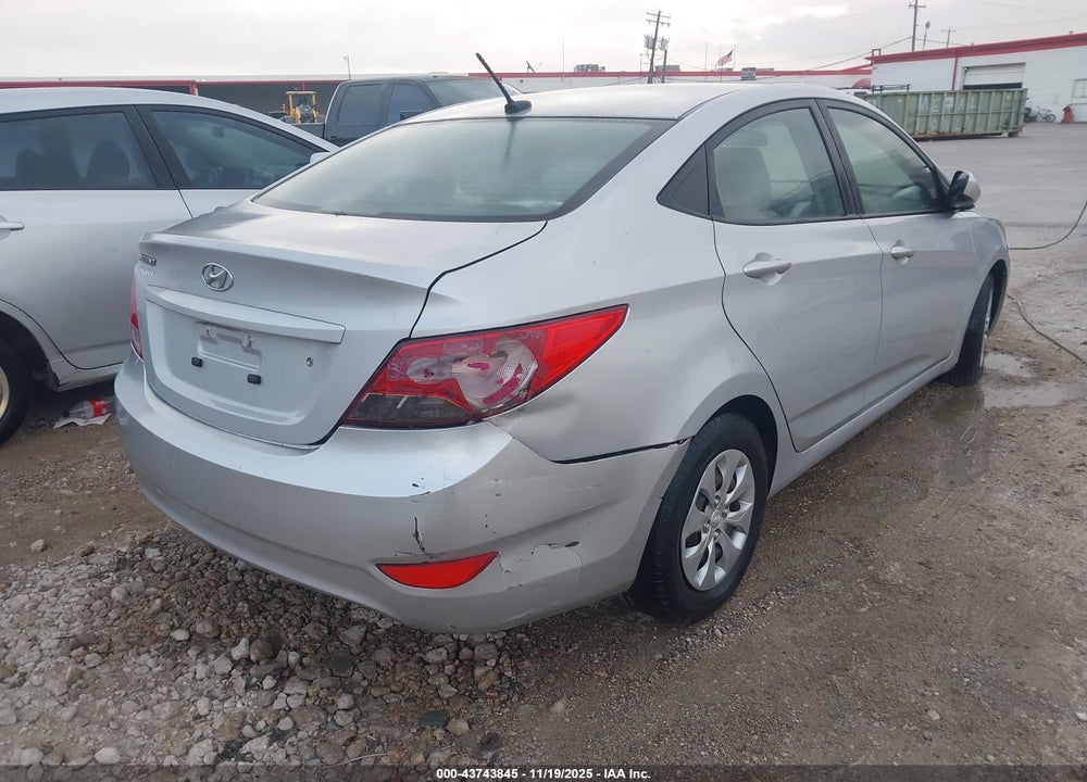 2017 HYUNDAI ACCENT SE VIN: KMHCT4AE5HU187239