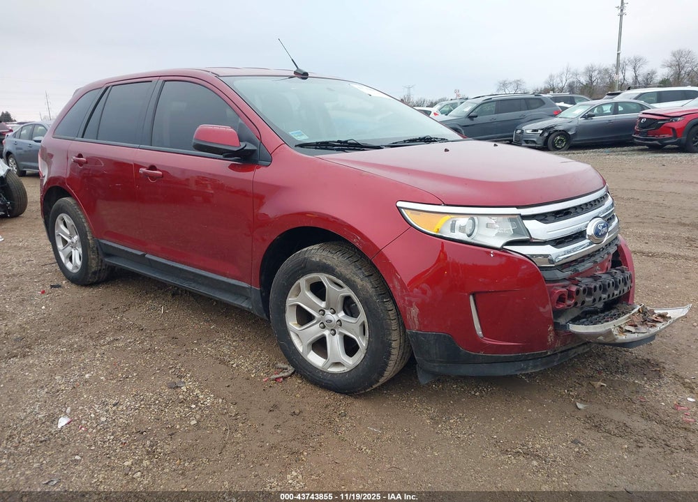 2013 FORD EDGE SEL VIN: 2FMDK3J99DBA09676