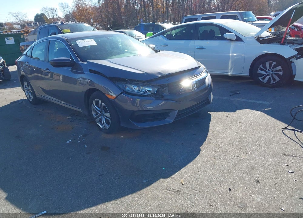 2018 HONDA CIVIC LX VIN: 19XFC2F54JE001774