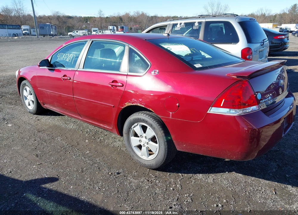 2008 CHEVROLET IMPALA LT VIN: 2G1WT58N481380578