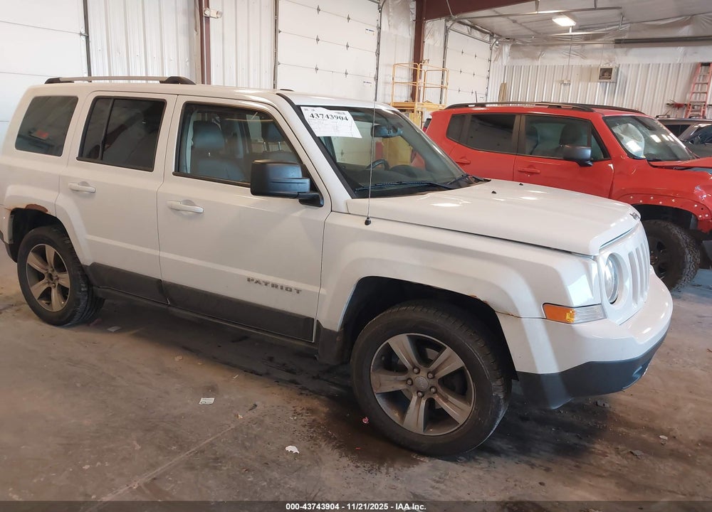 2016 JEEP PATRIOT HIGH ALTITUDE EDITION VIN: 1C4NJRFB3GD798464