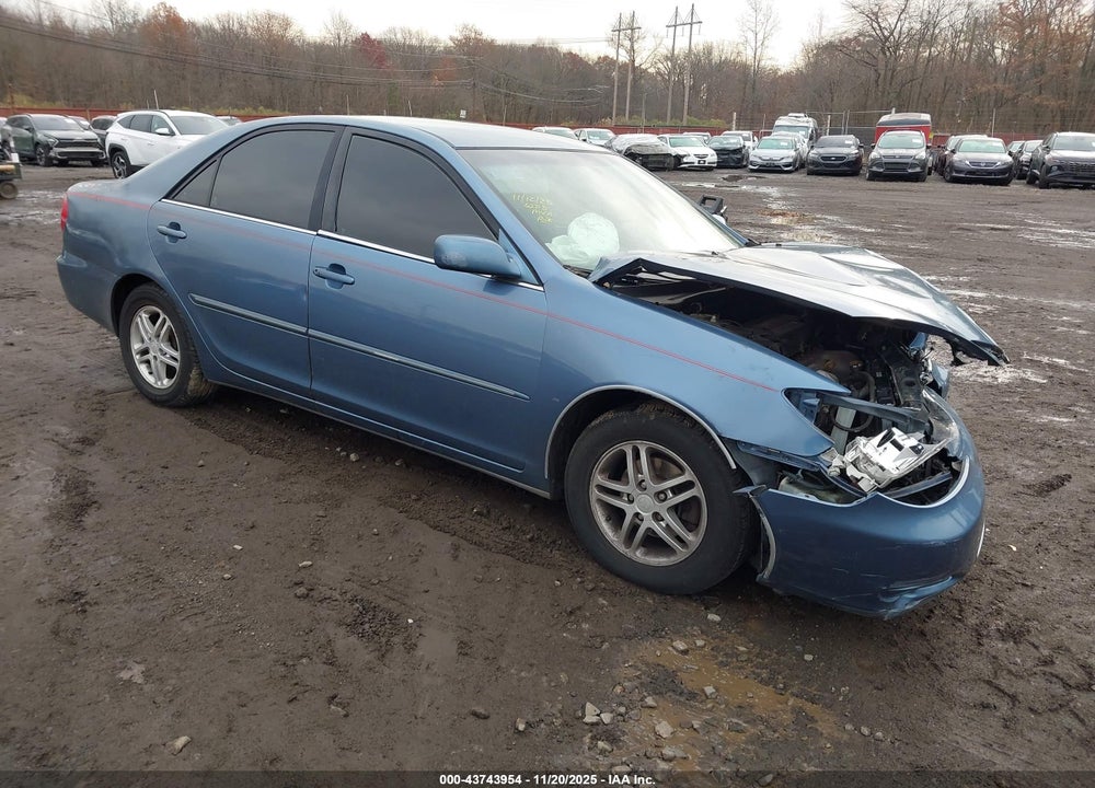 2002 TOYOTA CAMRY XLE VIN: 4T1BE30K12U596594