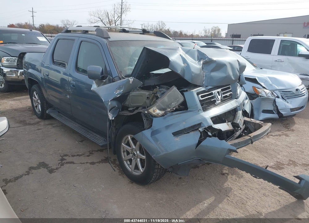 2006 HONDA RIDGELINE RTL VIN: 2HJYK16536H514334