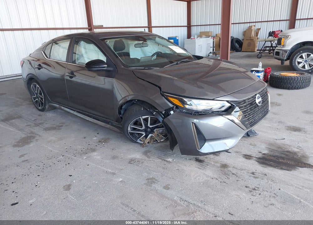 2025 NISSAN SENTRA SR VIN: 3N1AB8DV8SY311318