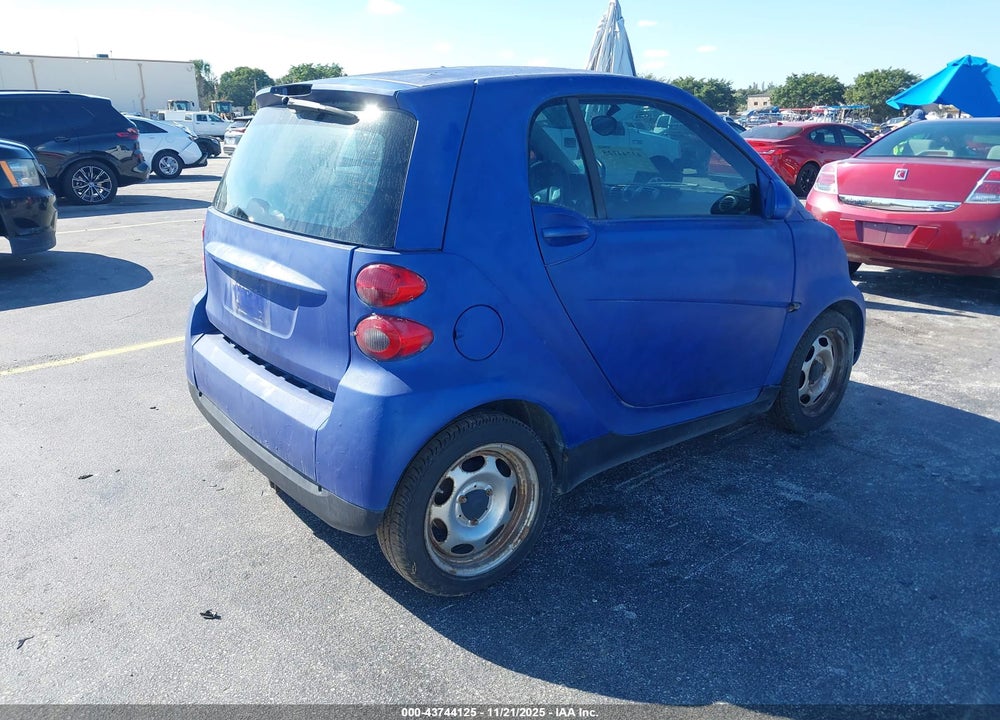 2013 SMART FORTWO PURE VIN: WMEEJ3BA1DK664524