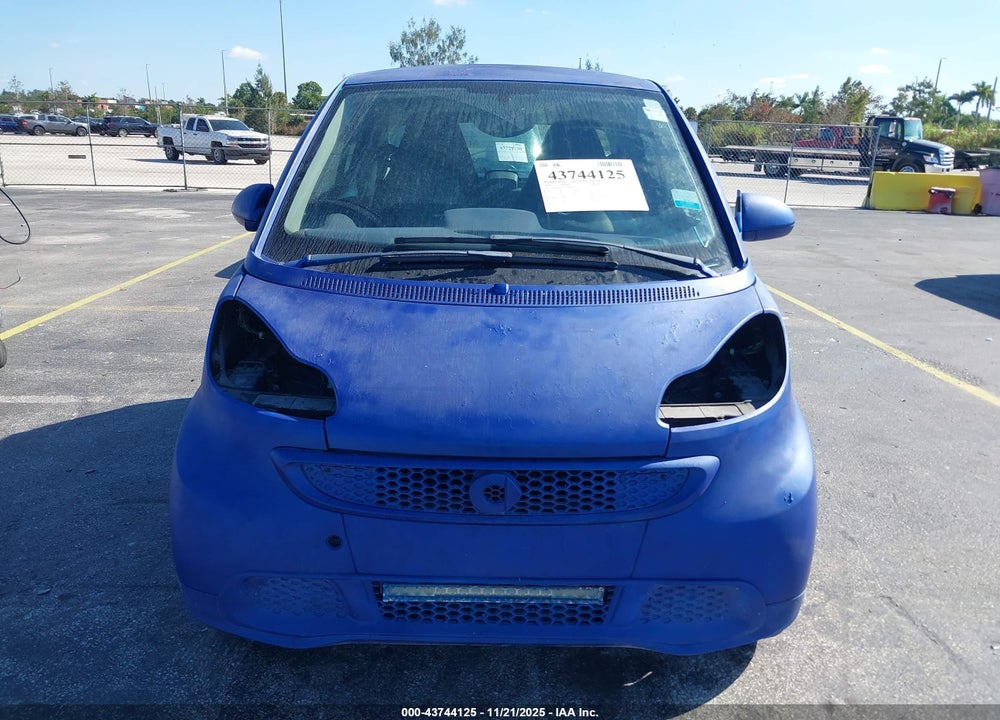 2013 SMART FORTWO PURE VIN: WMEEJ3BA1DK664524