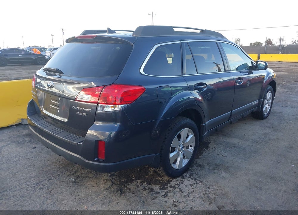 2012 SUBARU OUTBACK 3.6R LIMITED VIN: 4S4BRDJC5C2258954