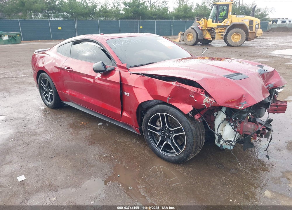 2019 FORD MUSTANG GT VIN: 1FA6P8CF4K5133876