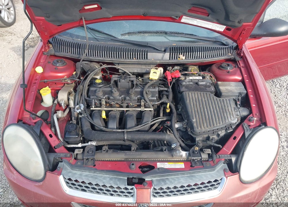 2004 DODGE NEON SXT VIN: 1B3ES56C74D625901