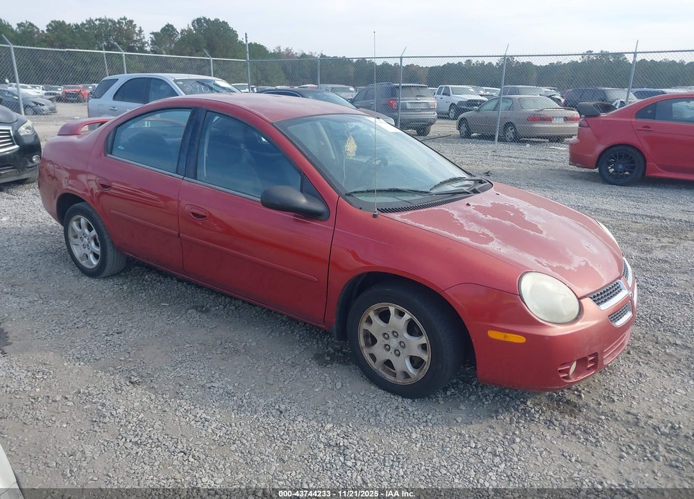 2004 DODGE NEON SXT VIN: 1B3ES56C74D625901