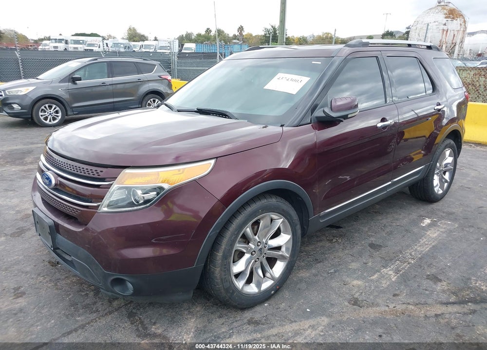 2011 FORD EXPLORER LIMITED VIN: 1FMHK7F86BGA27700