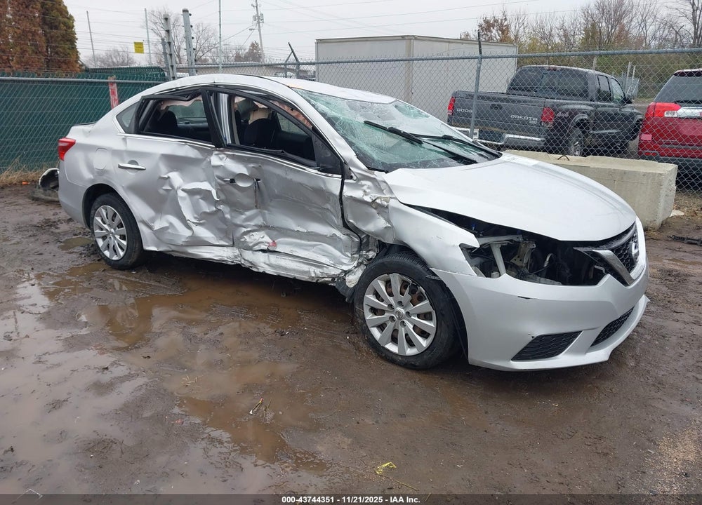 2017 NISSAN SENTRA SV VIN: 3N1AB7AP5HL693698