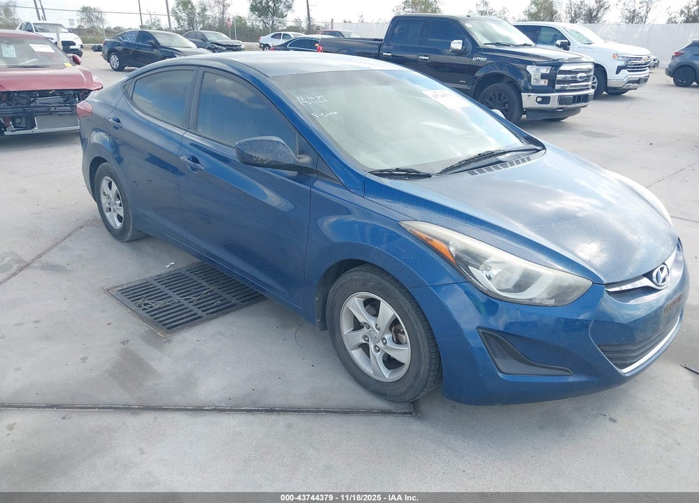 2015 HYUNDAI ELANTRA SE VIN: KMHDH4AE2FU321935