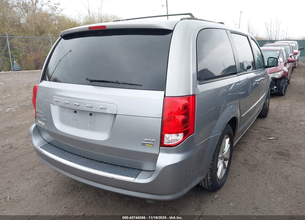 2016 DODGE GRAND CARAVAN SXT VIN: 2C4RDGCG8GR180051