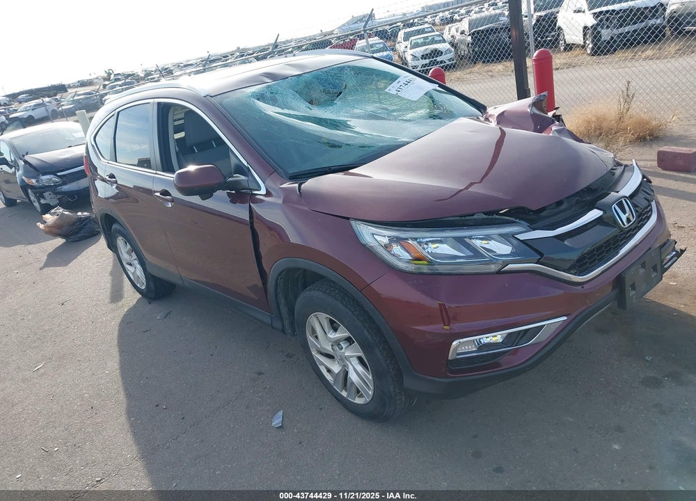 2016 HONDA CR-V EX-L VIN: 5J6RM4H77GL129392