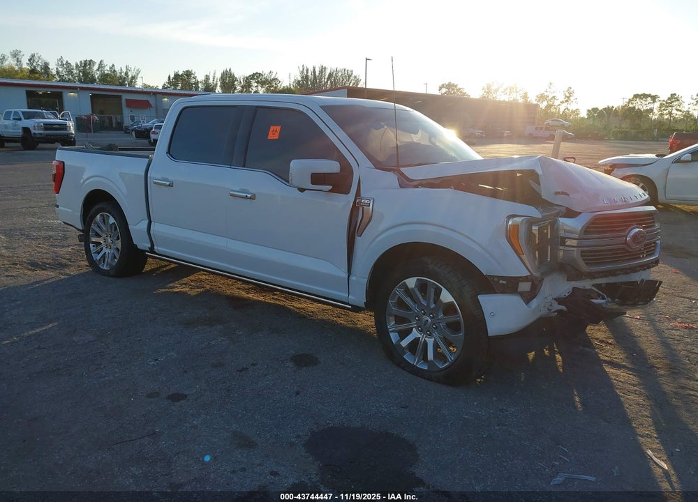 2022 FORD F-150 LIMITED VIN: 1FTFW1E87NFB47451
