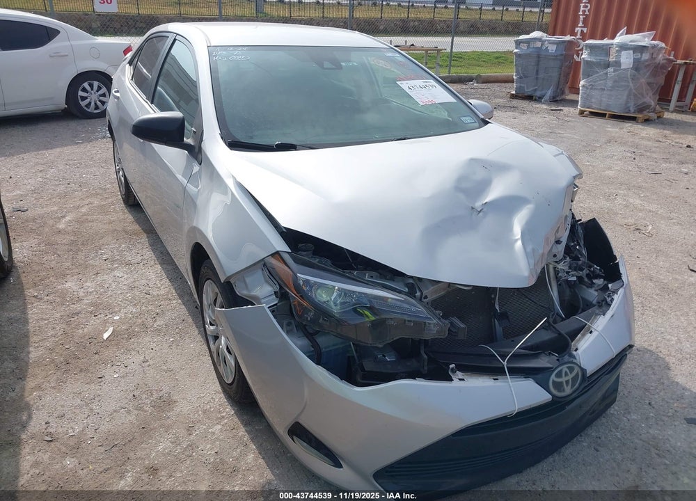 2019 TOYOTA COROLLA LE VIN: 2T1BURHE0KC216618