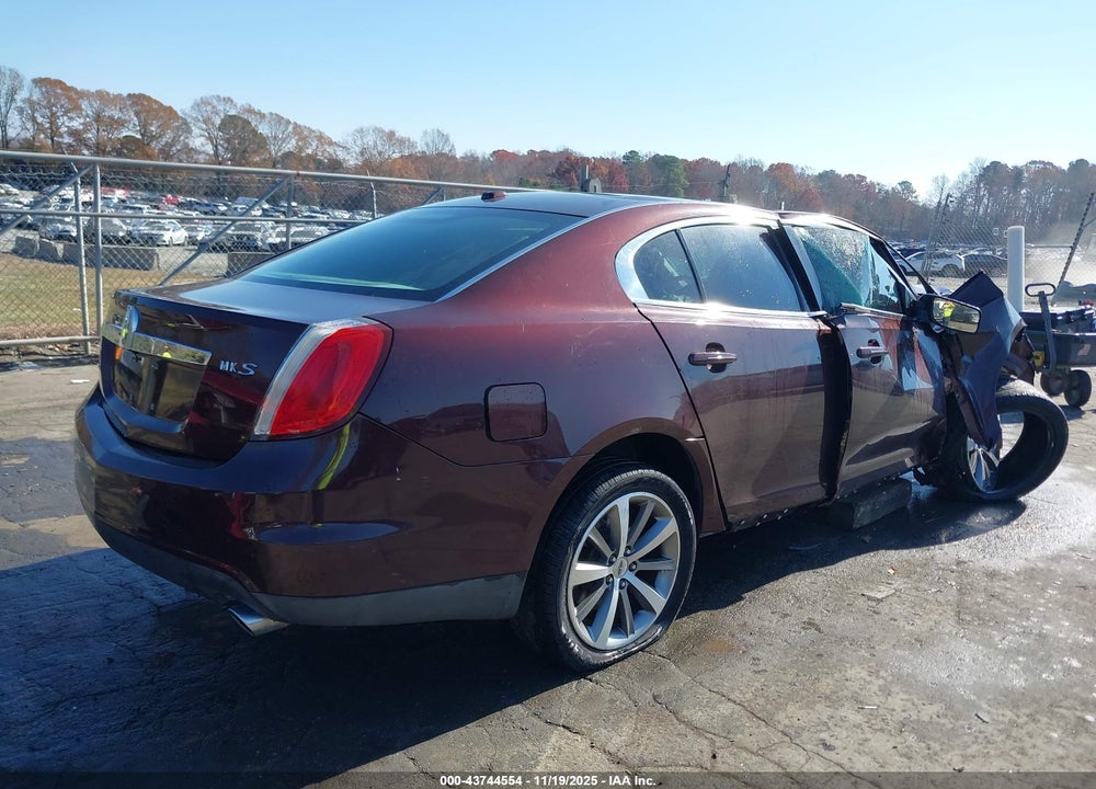 2012 LINCOLN MKS VIN: 1LNHL9DR4CG801335
