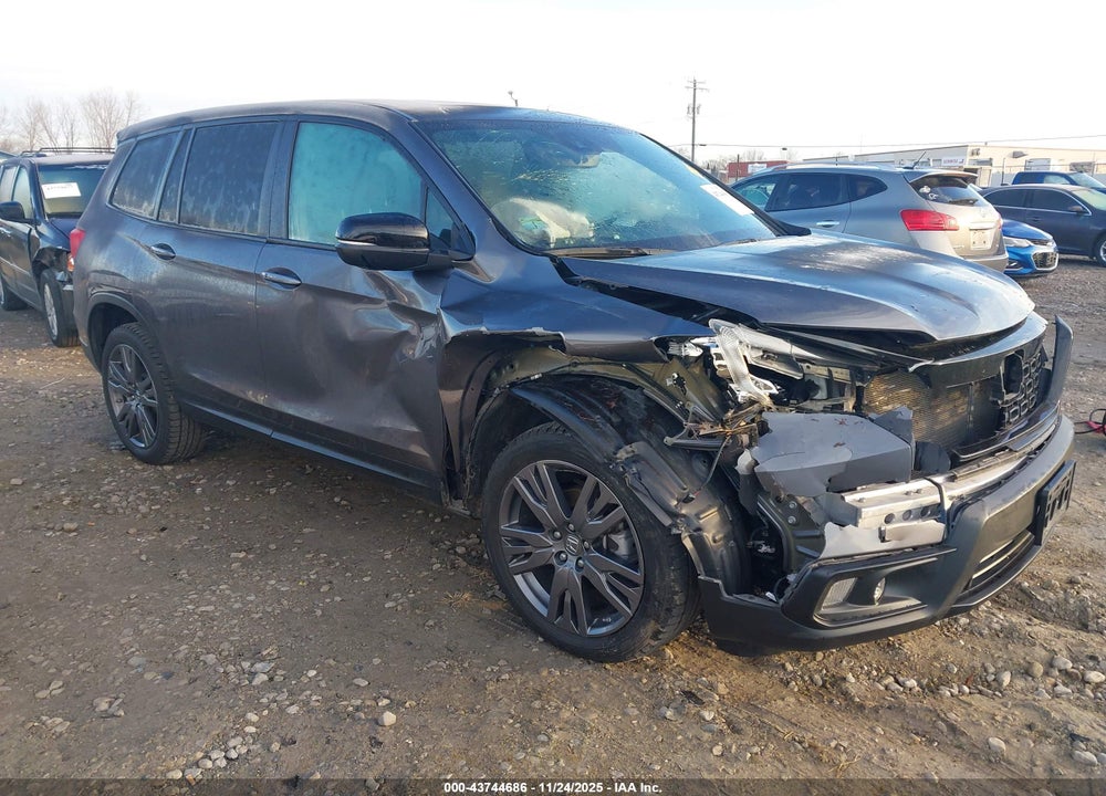 2021 HONDA PASSPORT AWD EX-L VIN: 5FNYF8H54MB016581