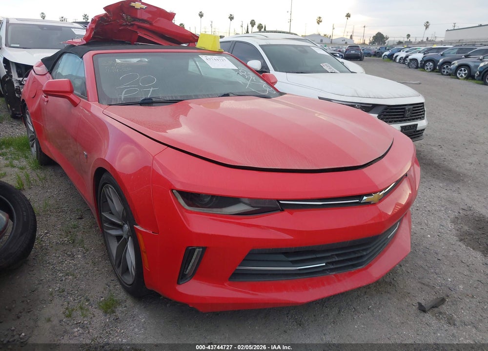 2018 CHEVROLET CAMARO 1LT VIN: 1G1FB3DS7J0155088
